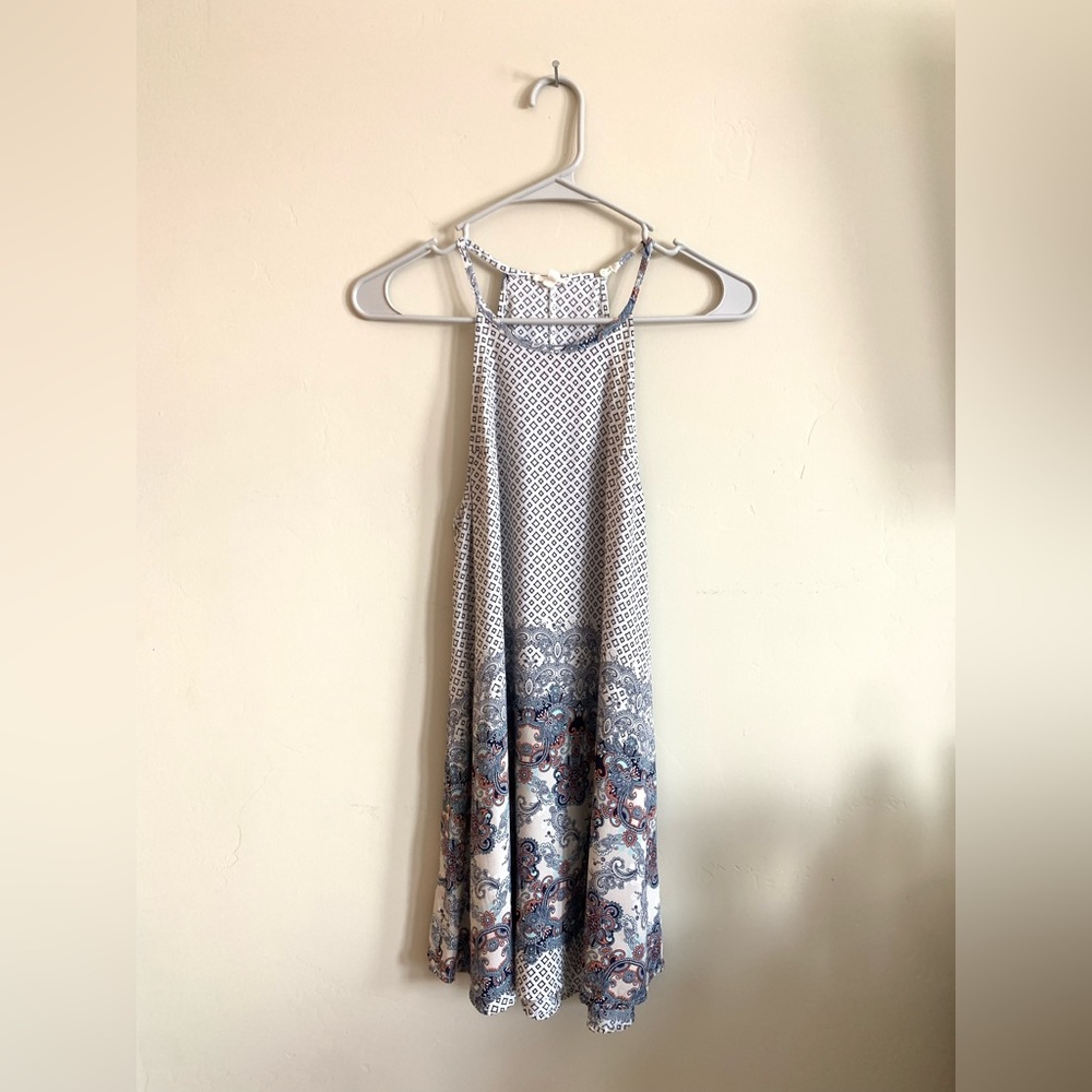 Francesca’s Collection Sleeveless Paisley Print Dress